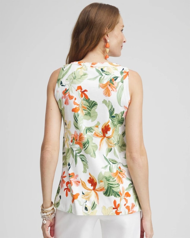 Orchid Button Detail Tunic - image 3